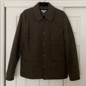 Wallace & Barnes 100% Wool Coat Jacket - Medium